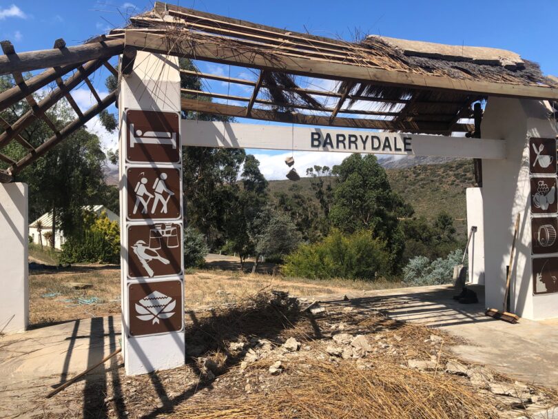 Barrydale Entrance
